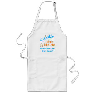 Tablier Long Portez ceci pour vos petites étoiles ! Quelque
