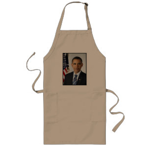 Tablier Long Portrait présidentiel de Barack Obama
