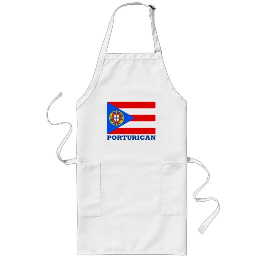 Tablier Long Portu-Rican (Devant)