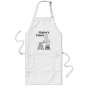 Tablier Long Préparation et cuisson de gâteaux