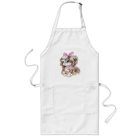 Tablier Long Puppy Long Apron (Devant)
