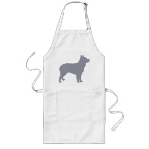 Tablier Long queue de cheval australienne chien silo bleu.png