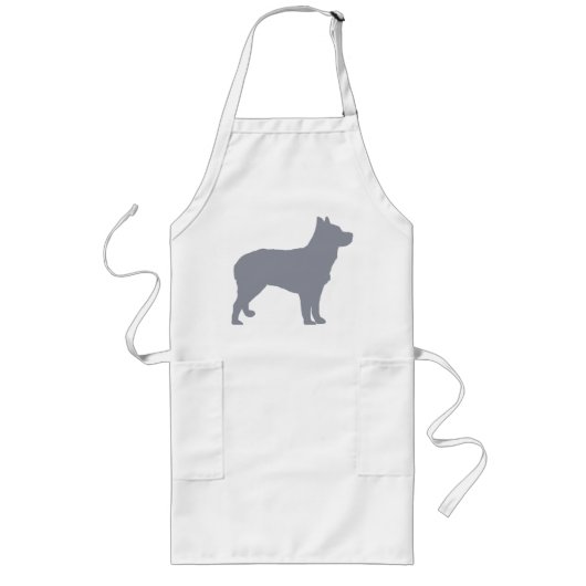Tablier Long queue de cheval australienne chien silo bleu.png (Devant)