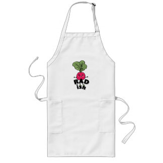 Tablier Long RAD-ISH Radish Garden Drôle Design, Cuisine Apron