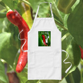 Tablier Long Red Hot Chili Pepper Hot Chef