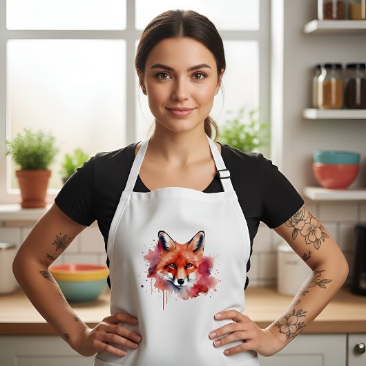 Tablier long renard