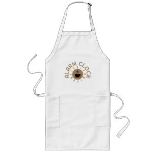 TABLIER LONG RÉVEIL RÉTRO AMATEUR DE CAFE DU MATIN