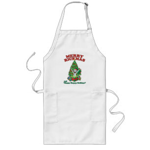 Tablier Long Rick et Morty Portail Rick Merry Rickmas