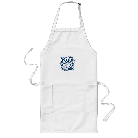 Tablier Long Roi de la cuisine (Devant)