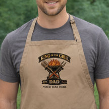 Roi du Grill Personnalisé pour la Fête des Pères B