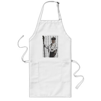 TABLIER LONG ROI OF THE ORISHAS D'OBATALA