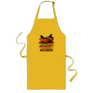 Tablier Long saison effrayante Joyeux Halloween