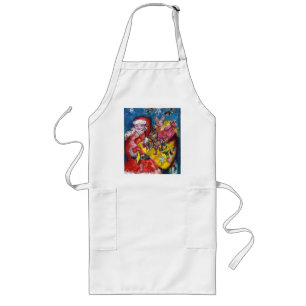 TABLIER LONG SANTA CLAUS, CADEAU DE NOËL ET JOUETS