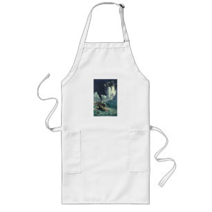 Tablier Long Sargasso Sea Grim Reaper & Sinking du Titanic