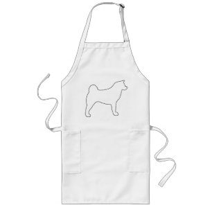 Tablier Long silo blanc akita