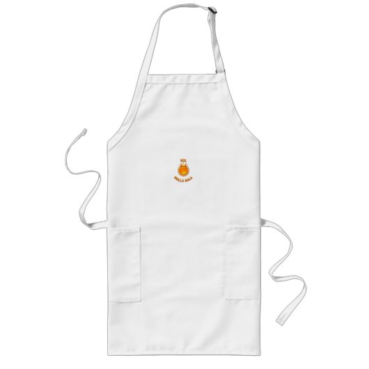 Tablier Long Sol Brillo Sola Logo Apron – Stylish Sun Design Ki (Devant)