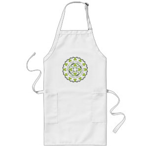 Tablier Long St. Patrick's Day Shamrock Celtic Knot