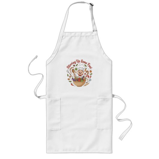 Tablier Long Stirring up Some Fun! (Devant)