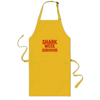 Tablier Long Survivant de la Semaine du requin