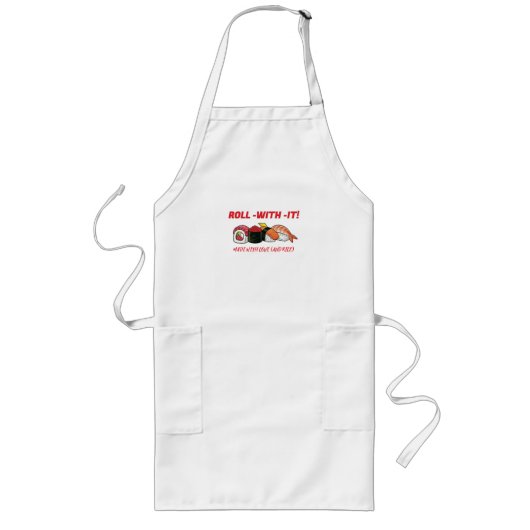 Tablier Long SUSHI VIBES: Your New Go-To Tee! (Devant)