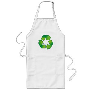 Tablier Long Symbole de recyclage