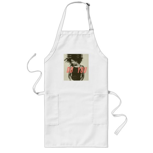 Tablier Long T-shirt graphique "Fais Toi" – Empowerment avec st (Devant)