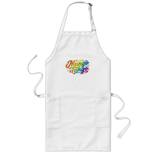 Tablier Long T-Shirt Mango Tango Vibes Tropicales (Devant)