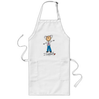 Tablier Long T-shirts et cadeaux de soutien du cancer du sein I