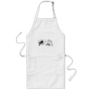 Tablier Long Tabard de chien reposant audacieux inspire la paix