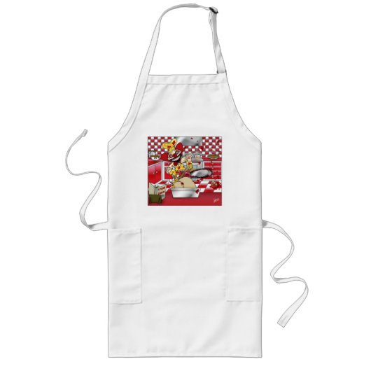 Tablier Long Tabard de cuisine extrême (Devant)