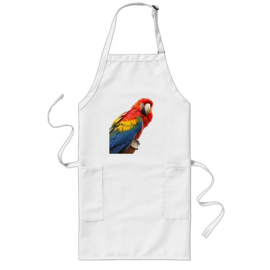 Tablier Long Tablet Macaw Apron (Devant)