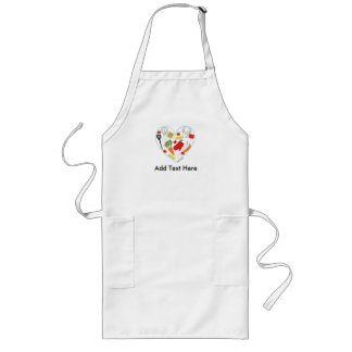 Tablier Long Tablier de coeur de cuisine