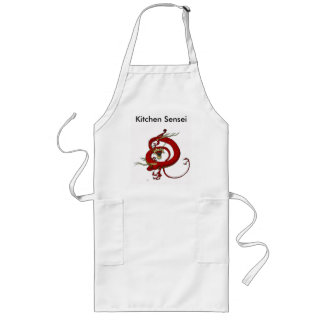 Tablier Long Tablier de Sensei de cuisine