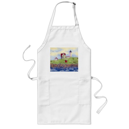 Tablier Long Tablier Nubble Lighthouse Apron, Cuisine Apron Nub (Devant)