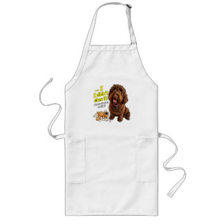 Tablier Long Tasse Je ne l'ai pas mâché Chien Drôle