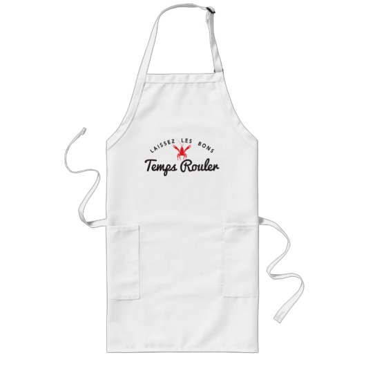 Tablier Long Temps Rouler de fèves de Laissez Les (Devant)