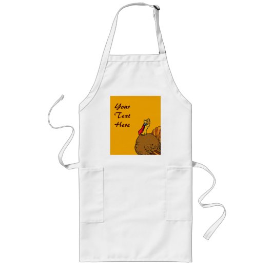 Tablier Long Thanksgiving Apron (Devant)