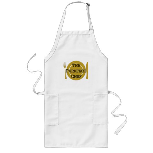 Tablier Long The Purrfect Chef - Apron (Devant)