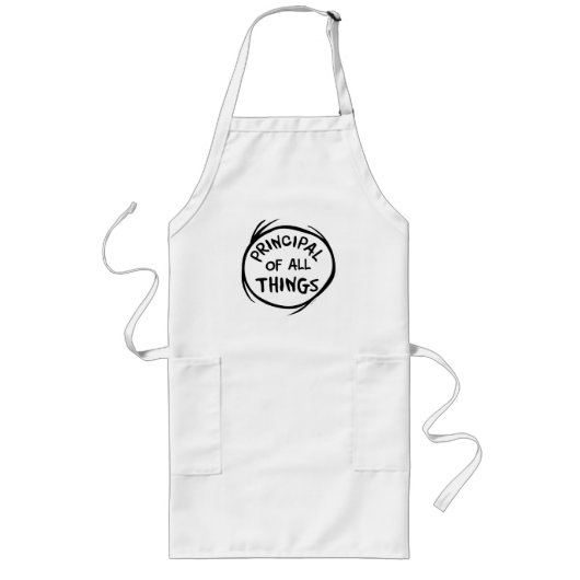Tablier Long Thing 1 Thing 2 - Principal of all Things (Devant)