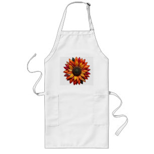 Tablier Long Tournesol en écaille aux couleurs du coucher du so