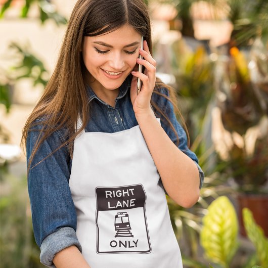 Tablier Long Tramway voie droite seulement panneau routier long