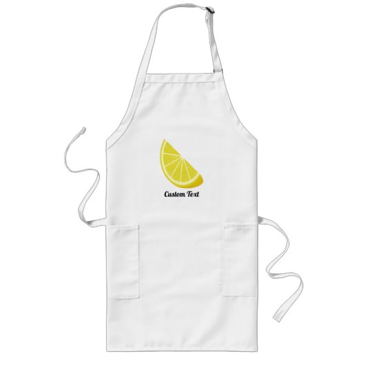 Tablier Long Tranche de citron (Devant)