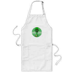 Tablier Long Un Alien de la Saint-Patrick