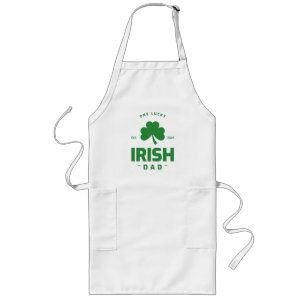 Tablier Long Un père irlandais chanceux