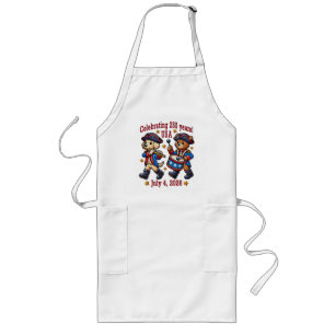 Tablier Long USA 250th Anniversary Souvenir - Patriotique