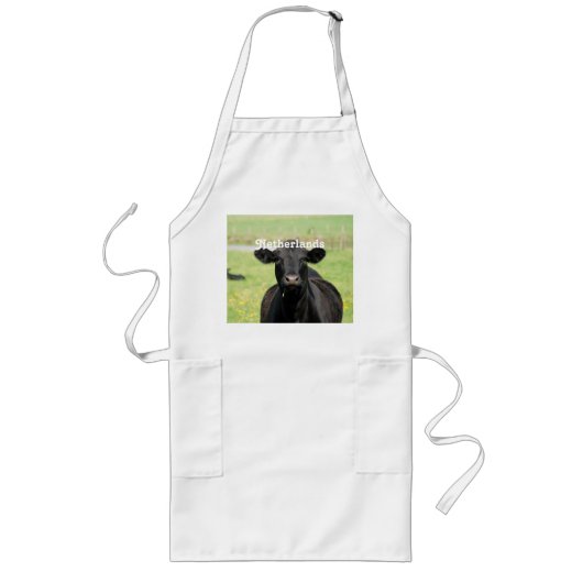 Tablier Long Vache dans Pays-Bas (Devant)