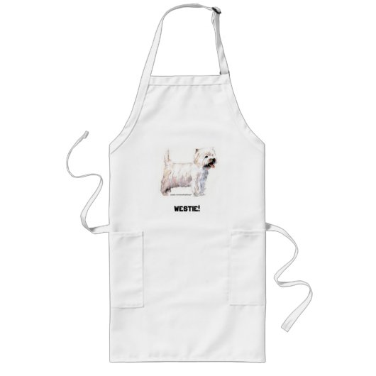 Tablier Long West Highland White Terriers (Devant)
