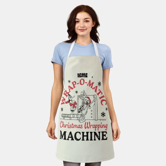 Tablier LOONEY TUNES™ | Machine à envelopper ACME-O-Matic (Porté)
