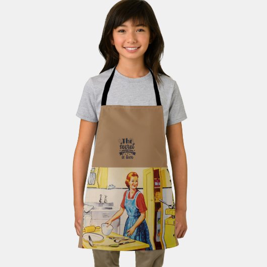 Tablier "L'oreille d'un minuscule chef" (Insitu)