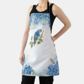 Tablier Lorikeet Ultramarine Peint À La Main (Insitu)